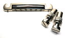テールピース ニッケル Stop Bar Tailpiece ギブソンスタイルテールピース兼用ブリッジ