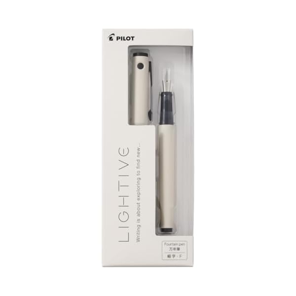 PILOT - パイロット 万年筆 ライティブ 細字 オフホワイト PFLT1OWF PILOT