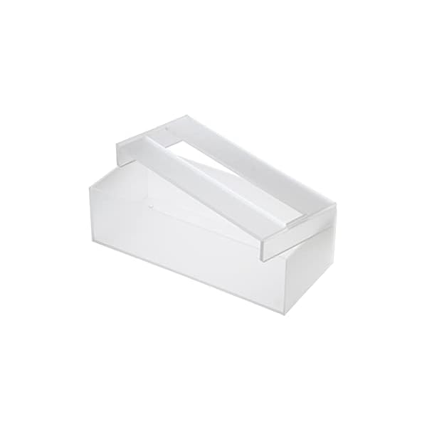 ストリックスデザイン ペーパータオルホルダー 約24.8×10.8×7.3cm クリア 小判用 滑り止め付 卓