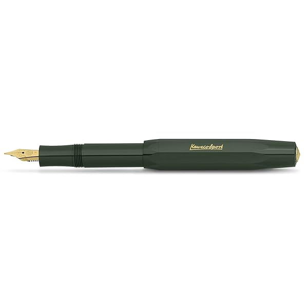 乐天商城 - Kaweco カヴェコ 万年筆 EF 極細字 クラシック スポーツ グリーン 10000487 正規輸入品
