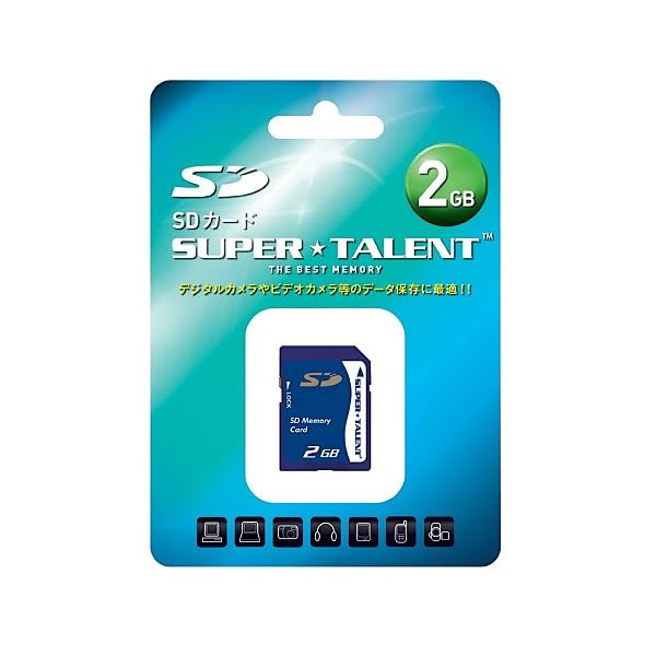 SuperTalent SDカード 2GB ST02SD