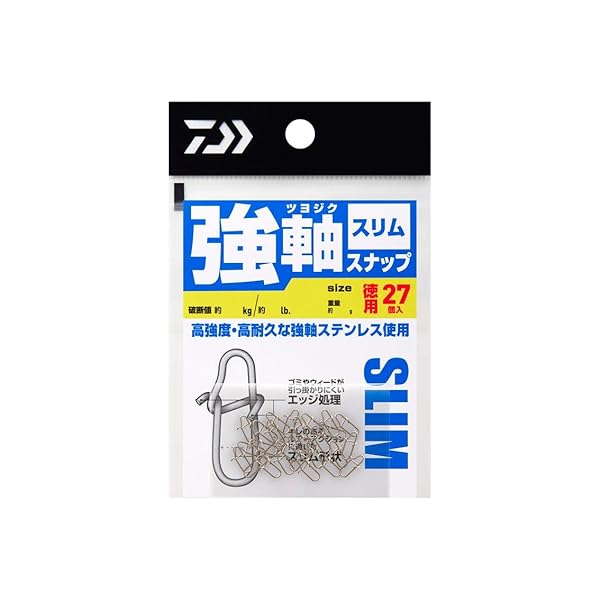 乐天商城 - ダイワ(DAIWA) 強軸スナップ スリム LL 徳用
