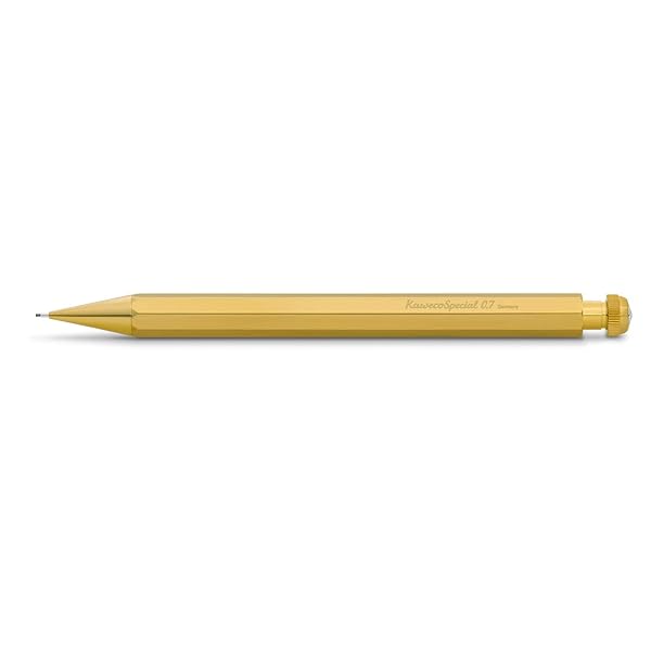 乐天商城 - Kaweco カヴェコ シャープペンシル スペシャル ブラス PS-07BR 0.7mm 正規輸入品