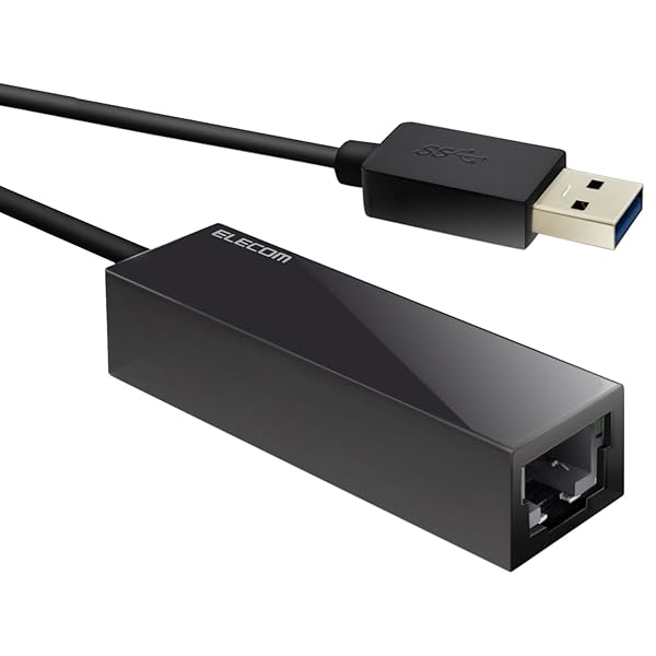 エレコム 有線LANアダプター USB3.0 USB-A 【Nintendo Switch 動作確認済】 USB→RJ45 変換アダプター ギ