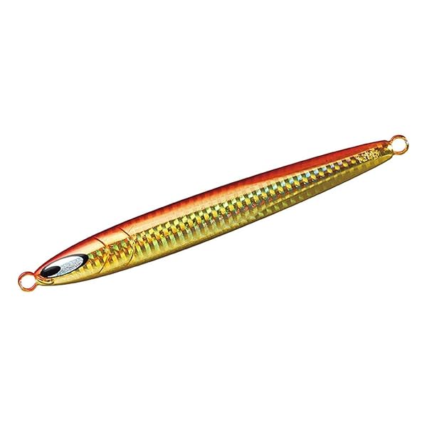 乐天商城 - ダイワ(DAIWA) タチウオ 鏡牙ジグ セミロング 160g パラレルホロアカキン ルアー