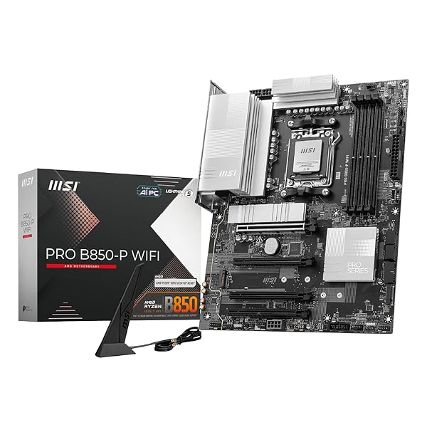 MSI PRO B850-P WIFI ATXマザーボード MB6693ブランドMSI色モデル7E56-002R商品説明※詳細は会社概要ページにてご確認くださいませ。【商品概要】MB6693 日本正規代理店製品 3年B850チップセットを搭載し、AMD Ryzen 9000/8000/7000シリーズCPU・APUに対応。DDR5メモリにも対応しており、高速なシステム環境を構築可能です。ホワイトシルバーのヒートシンクを備え、どんな環境にもなじむシンプルなデザインを採用したスタンダードモデルです。リアIOポートまで延長された拡張ヒートシンクと12フェーズDRPS電源回路を搭載。最新CPUの性能を最大限に引き出し、安定した動作をします。EZ M.2 Clip IIとEZ M.2 Shield Frozr IIにより、ねじやドライバーを使わずにM.2 SSDを簡単に脱着可能。初心者にも組み立てやすい設計です。【商品説明】【商品詳細】ブランド：MSI商品種別：マザーボード商品名：MSI PRO B850-P WIFI ATXマザーボード MB6693製造元：MSI商品番号：7E56-002R発売日：2025年01月08日商品内容：ATX商品タイプ：PRO-P WIFI/ATX/シンプルデザイン【当店からの連絡】