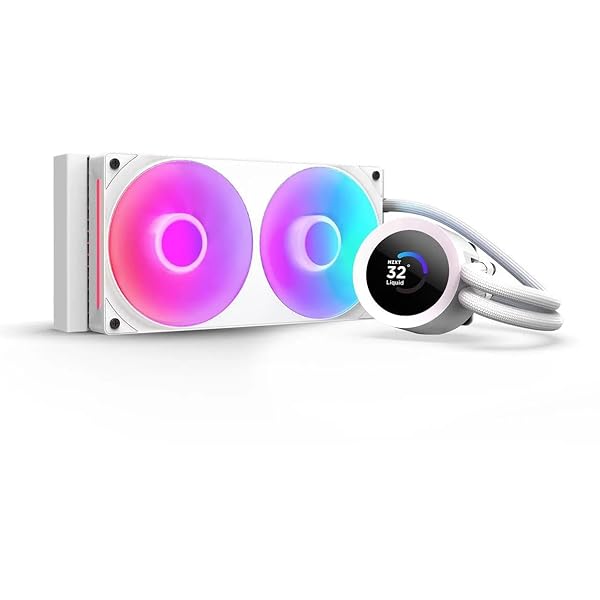 NZXT Kraken Plus 240 RGB v2 White 簡易水冷CPUクーラー ホワイト RL-KR240-W2 FN2486