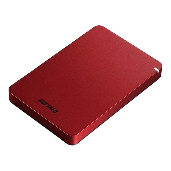 乐天商城 - BUFFALO USB3.1(Gen.1)対応 耐衝撃ポータブルHDD 1TB レッド HD-PGF1.0U3-RDA
