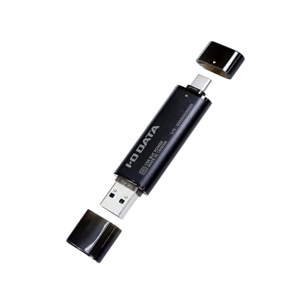 IODATA スティックSSD 1TB Type-A/C 両対応 10Gbps USB3.2Gen2対応 読込1000MB/s 【iPhone/iPad/Windows/Mac/PS5】小