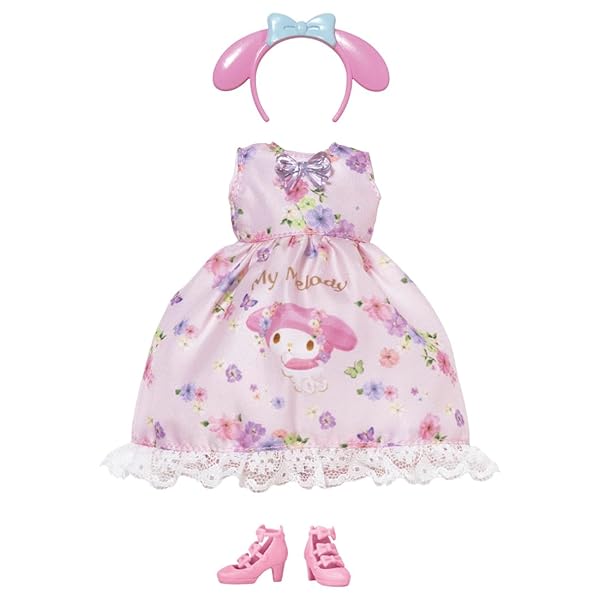乐天商城 - タカラトミー(TAKARA TOMY) リカちゃんドレス マイチョイス サンリオキャラクターズ ワンピ＆カ