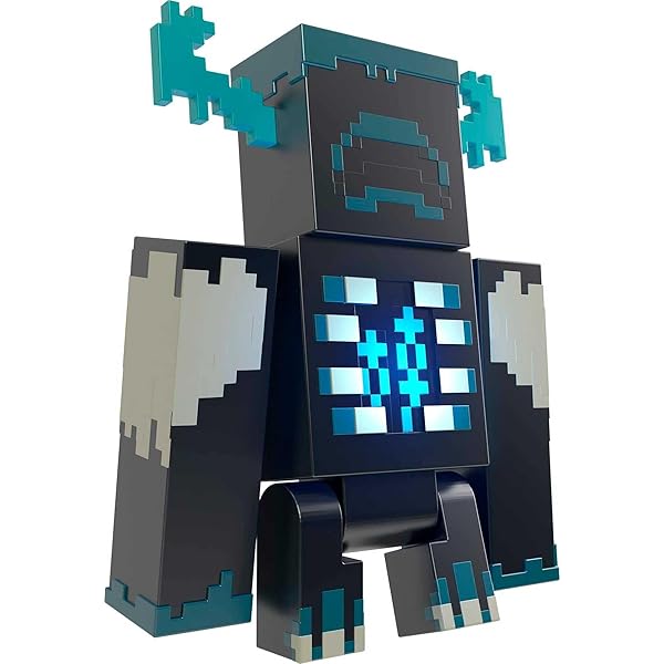 乐天商城 - マテル(MATTEL) マインクラフト(MINECRAFT) ウォーデン フィギュア【ライト&サウンド】【6才~】【