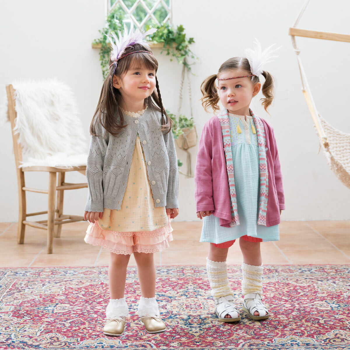 【70％OFF】《コンビミニ》カーディガン（ねこ） | ギフト ベビー服 子供服 上着 トップス アウター 女の子 長袖 はおり【S】【アウター】