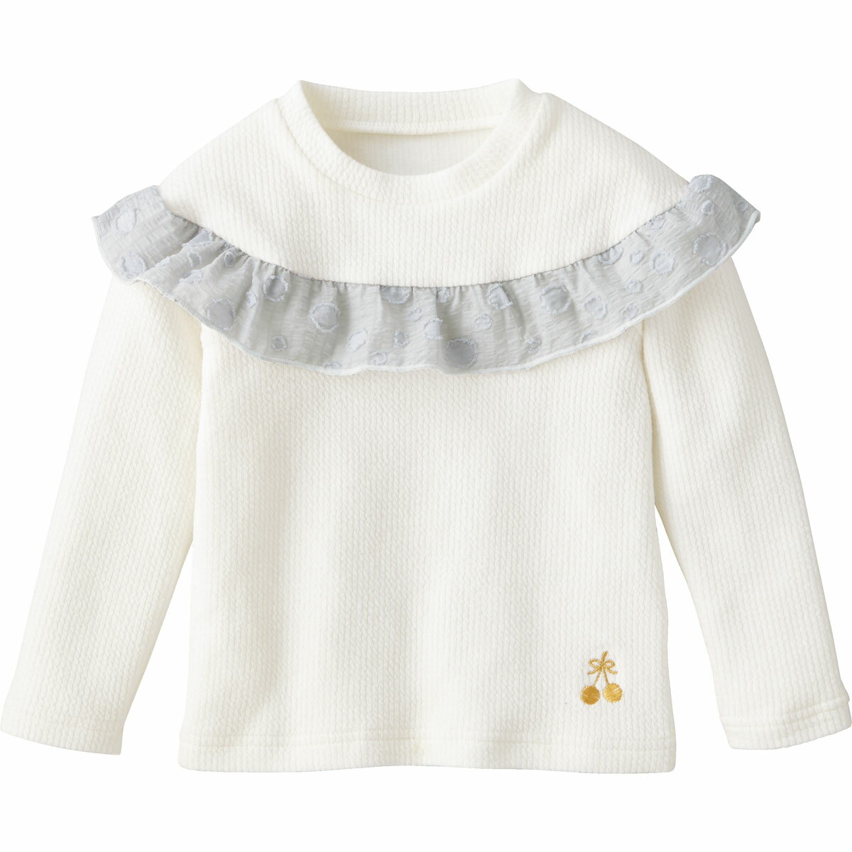 楽天市場 40 Off コンビミニ ほわほわピケフリルトップス 女の子 80cm 90cm 100cm 110cm 1cm 子供服 ほわほわピケフリルトップス 服 秋冬 長袖 トップス キッズ おしゃれ かわいい 保育園 姉妹 コーデ おそろい 1歳 誕生日 子供 冬 S T コンビミニ