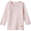 【30%OFF】《コンビミニ》アンゴラ混 あったか長袖Tシャツ : 男の子 女の子 80cm 90cm 100cm 110cm 120cm 130cm | ギフト 長袖 子供 キッズ おしゃれ 秋冬 冬 肌着 防寒 冬用 男児 女児 冬服 子ども こども 暖かい あったかインナー 寒さ対策【インナー】