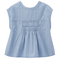 【30%OFF】《コンビミニ》2WAYブラウス(ストライプ) : 女の子 80cm 90cm 100cm 110cm 120cm | 赤ちゃん 服 ベビー服 子供服 子ども こども ブランド ブラウス トップス 春夏 半袖 春 夏服 姉妹 コーデ 双子 お出かけ ガーリー おでかけ キッズ