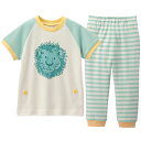 【30%OFF】《コンビミニ》半袖パジャマ(アニマル) : 男の子 女の子 80cm 90cm 100cm 110cm 120cm 130cm|赤ちゃん 服 ベビー服 子ども こども 春夏 半袖 ブランド キッズ 幼児 男児 女児 綿100 コットン ルームウェア 動物 上下セット ルームウエア