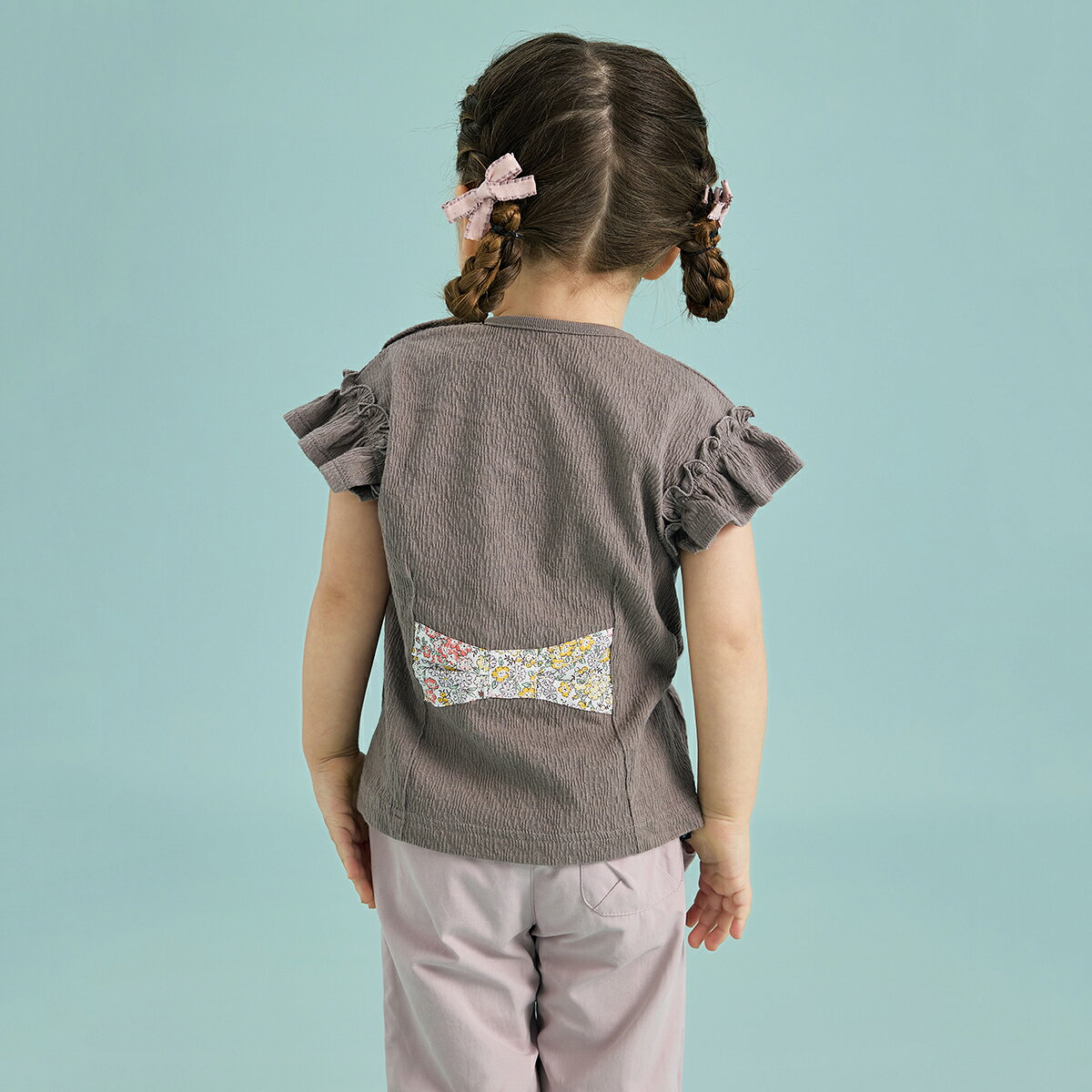 【50%OFF】《コンビミニ》半袖楊柳フリル袖トップス（さくらんぼ） : 女の子 80cm ...
