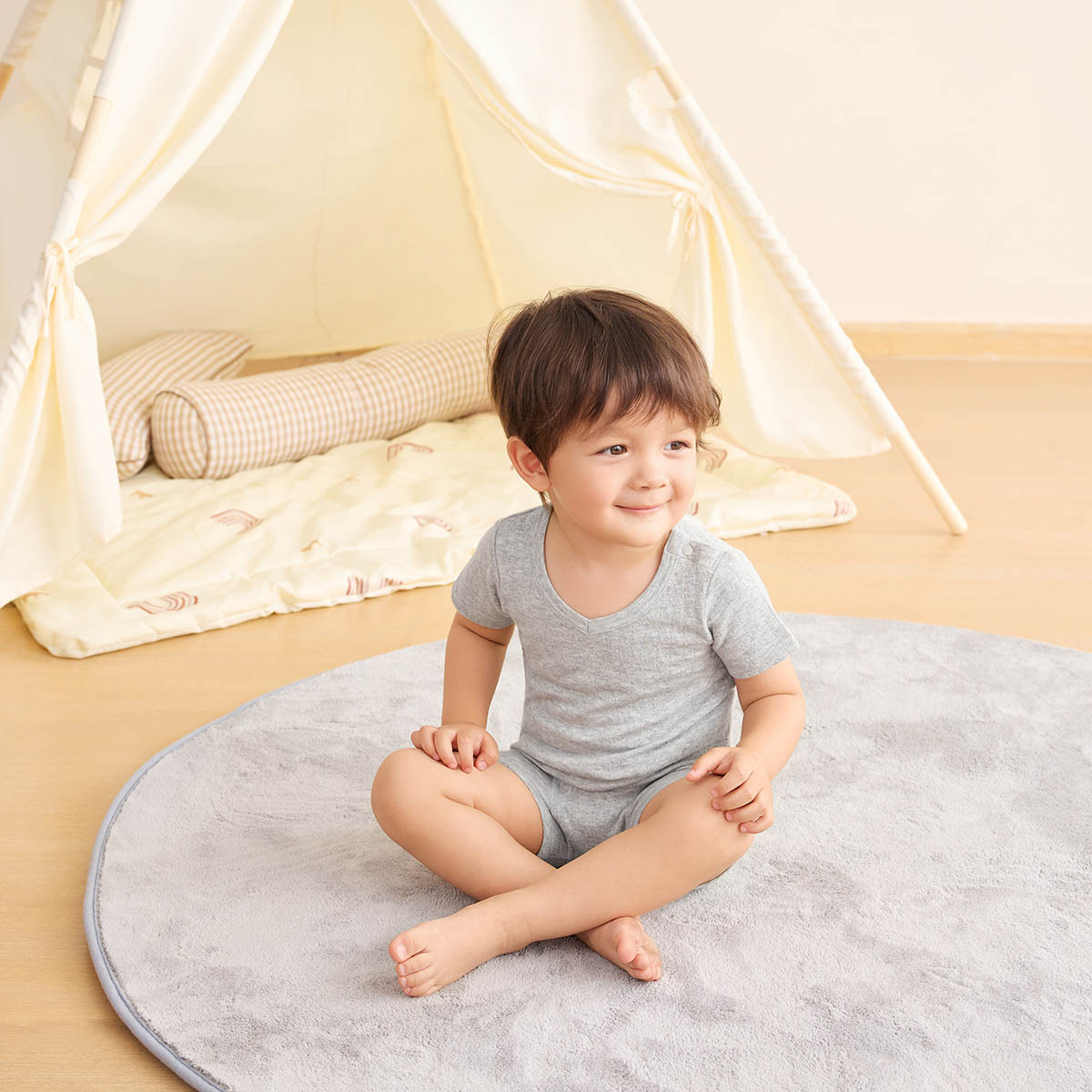 【10%OFF】《コンビミニ》あったかVネック半袖Tシャツ : 女の子 男の子 80cm 90cm ...