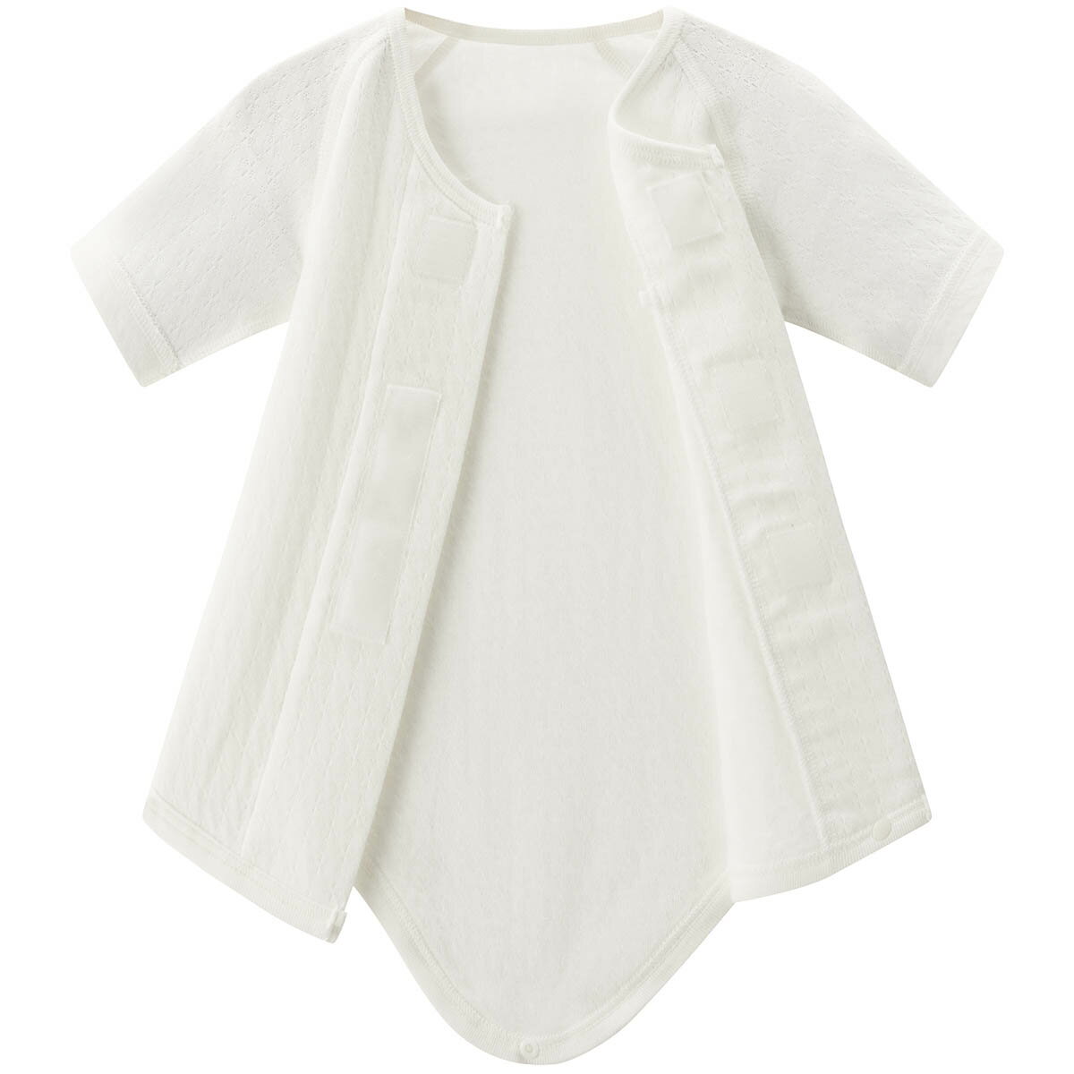 【10%OFF】《コンビミニ》あったかワンタッチ短肌着（ずりあがり防止付き） : 男の子 女の子 50cm 60cm 70cm | 冬生まれ 赤ちゃん 子供 ベビー ベビー肌着 退院 冬 ボディスーツ ロンパース 暖かい エアーニット【新生児】 3