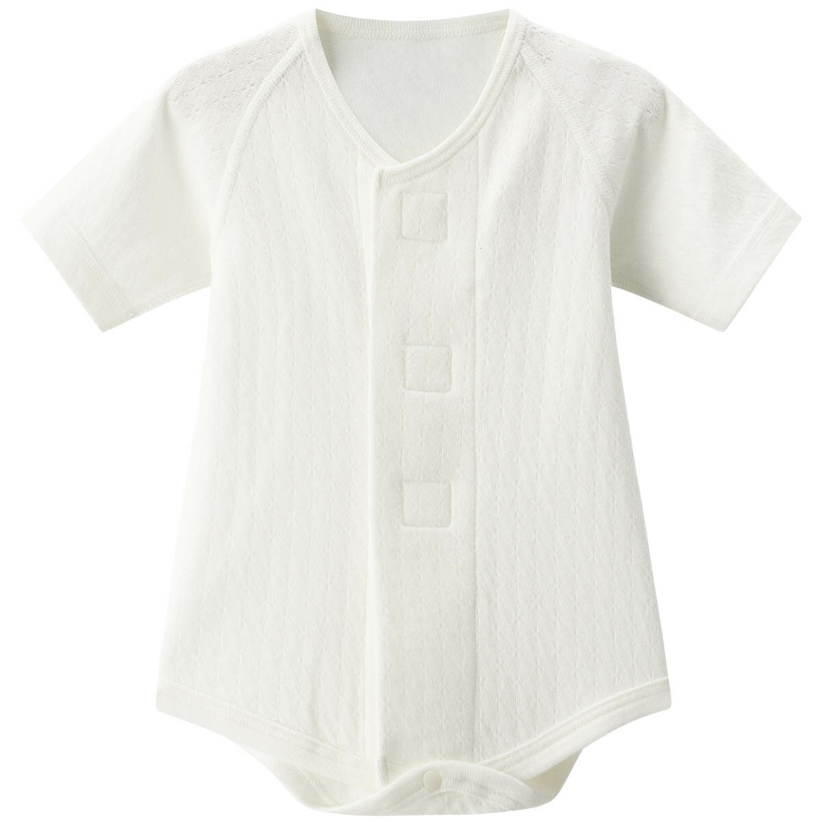 【10%OFF】《コンビミニ》あったかワンタッチ短肌着（ずりあがり防止付き） : 男の子 女の子 50cm 60cm 70cm | 冬生まれ 赤ちゃん 子供 ベビー ベビー肌着 退院 冬 ボディスーツ ロンパース 暖かい エアーニット【新生児】 2