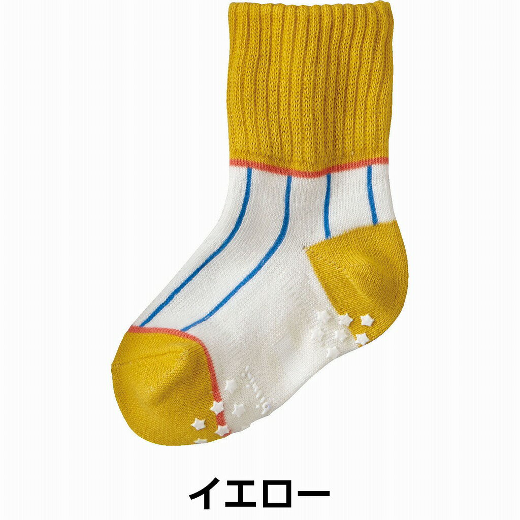 【60%OFF】《コンビミニ》シューフィットソックス（ストライプ) : 男の子 女の子 |...