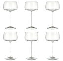 ボヘミアングラス クリスタレックス ALEX シャンパン ソーサー (クープ型) 220ml 6個セット 40950-220-6