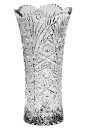 ボヘミアングラス クリスタル花瓶「シシー」22cm