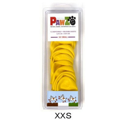 【クロネコゆうパケット★送料無料 】PAWZ ドッグブーツ XXS 12枚3足分入りケース入り 【犬用 ファッション 足裏ケア】 代引き不可 