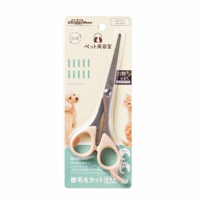 Rakuten - ドギーマンハヤシ　ペット美容室　ステンレスカットバサミ【犬猫用　お手入れグッズ　抗菌】被毛のボリュームを簡単調整。長さやボリュームが気になるときに。