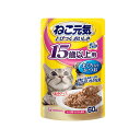 ねこ元気 総合栄養食 パウチ 15歳以上用 まぐろ入りかつお 60g ユニ・チャーム【キャットフード ウェット 総合栄養食】成猫用総合栄養食キャットフード★