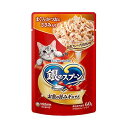 銀のスプーン パウチ まぐろ・かつおにささみ入り 60g ユニ・チャーム【キャットフード ウェット パウチ】たっぷりの身とうまみで抜群のおいしさを実現★