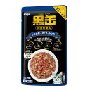 アイシア 黒缶パウチ かつお節入りまぐろとかつお グレイインフリー 70g 【キャットフード ウェット パウチ】まぐろとかつおの血合肉をミックスしたゼリータイプ...