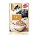 シーバ リッチ お魚に蟹かま添え 35g 【キャットフード ウェット パウチ】リッチなおいしさで、いつもの食事をちょっと贅沢に♪