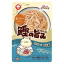 朝市場 鰹の旨み ゼリー仕立て かつおとしらす 48g【キャットフード ウェット パウチ 成猫 一般食 グレインフリー ゼリータイプ トッピング】オリゴ糖、タウ...
