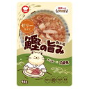 朝市場 鰹の旨み ゼリー仕立て かつおと白身魚 48g【キャットフード ウェット パウチ 成猫 一般食 グレインフリー ゼリータイプ トッピング】オリゴ糖、タウ...
