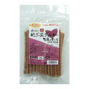 納豆菌ジャーキー 紫いもスティック150g ドクターズチョイス【犬のおやつ・国産】納豆菌配合!食べるだけでフン・オシッコのニオイをおさえるジャーキーです!