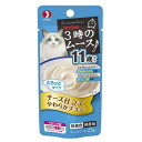 キャネット 3時のムース 11歳から チーズ仕立て 25g【国産 キャッチフード ウェット レトルト おやつ】おいしさたっぷりのムースタイプ。食べやすいやわらか...