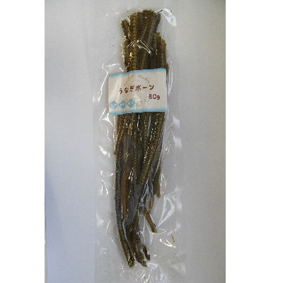 うなぎボーン　80g　キッチンスタジオ【国産　ペット用おやつ　犬猫用　天然素材100%　無添加・無着色】