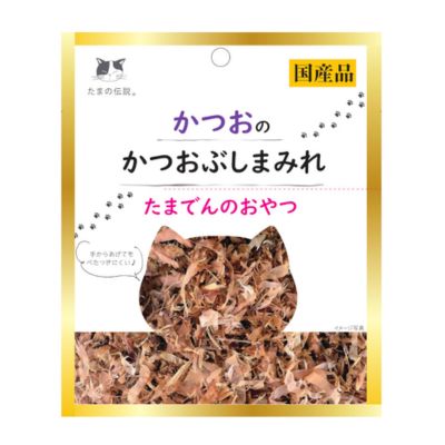樂天商城 - かつおのかつお節まみれ 15gSTIサンヨー【猫用　キャットフード　おやつ　トッピング】嗜好性の高いかつおに加えて、かつお節の香ばしい香りが猫ちゃんの食欲を刺激します。