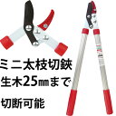 EVERGREEN ミニ太枝切鋏 アルミパイプ柄 大進 園芸 ガーデニング 農業 女性 庭 農作業 家庭菜園 枝切りはさみ 枝切りバサミ えだ 枝 はさみ ハサ...