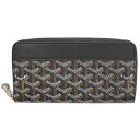 【ポイント6倍以上★】ゴヤール 財布 GOYARD ラウンドファスナー 長財布 ジップGM PTE.FEUILLE MATIGNON 2 GM NOIR ブラック 01 わけありセール 新品