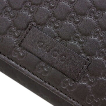 グッチ　財布　449396-2044　GUCCI　ファスナー長札　長財布　マイクログッチッシマ　ブラウン　アウトレット　【あす楽対応】 楽天カード分割