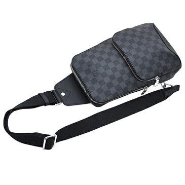 ルイヴィトン バッグ N41719 LOUIS VUITTON ヴィトン ダミエ・グラフィット LV メンズ ボディバッグ ワンショルダー アヴェニュー・スリングバッグ あす楽対応