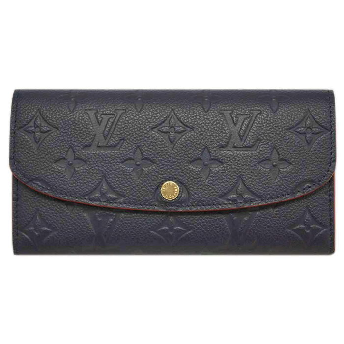 【ポイント最大7倍★】ルイヴィトン 財布 M69417 LOUIS VUITTON モノグラム・アンプラント LV ファスナー長札 ポルトフォイユ・エミリー マリーヌルージュ 専用箱付き【要エントリー】【R4/8/23 2時迄】