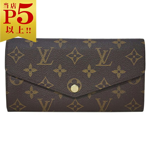 ルイヴィトン 長財布（レディース） 【対象商品Max50％OFF★】ルイヴィトン 財布 長財布 M62235 LOUIS VUITTON ヴィトン LV モノグラム ファスナー長札 ポルトフォイユ・サラ ローズ・バレリーヌ レディース 専用箱付き 新品【6/11 2時迄】