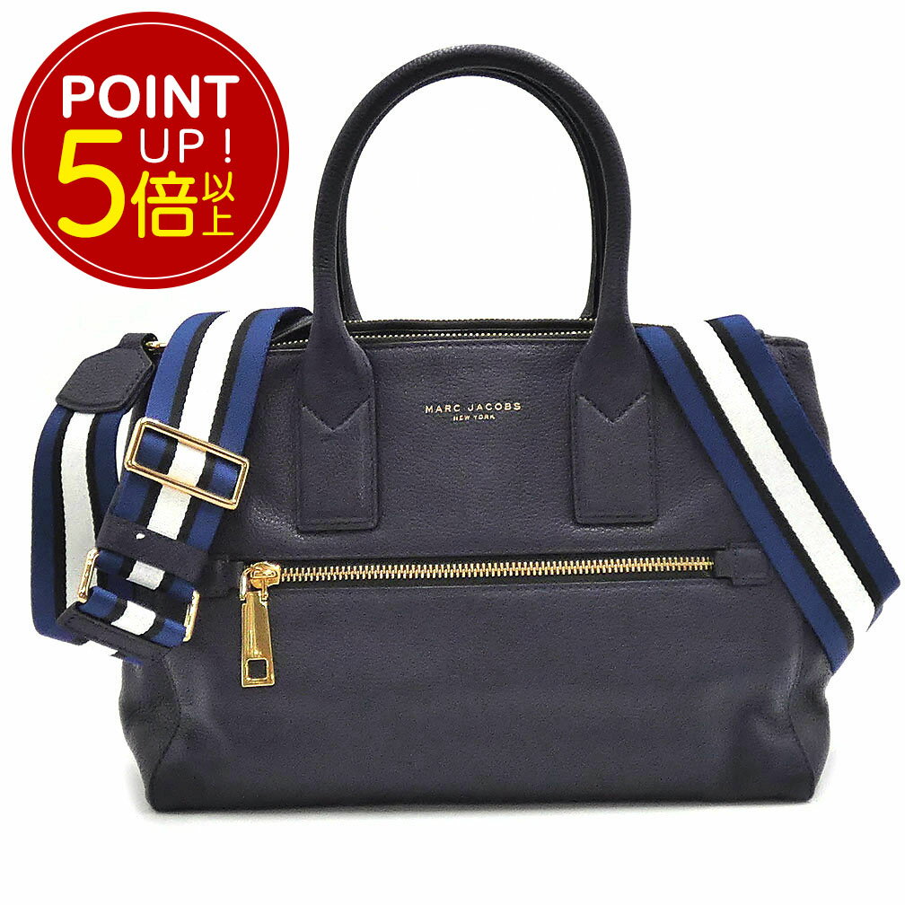 トートバッグ マークジェイコブス バッグ MARC JACOBS 2WAY ゴッサム イースト ウェスト トートバッグ ネイビー M0015466 新品