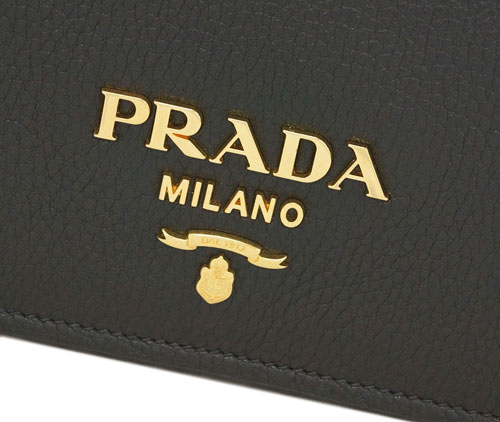 【ご愛顧感謝デー★】プラダ バッグ 1BD163 PRADA ショルダーバッグ ミニ VITELLO PHENIX NERO ネロ カーフブラック ゴールド金具 アウトレット【2022/8/18限り】