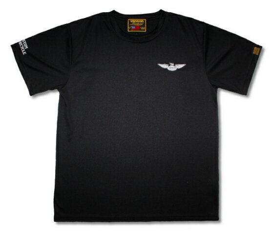 あす楽 VANSON/バンソン メッシュTシャツ バイク/メンズ/春夏 ブラック/ホワイト XLサイズ VS21806S