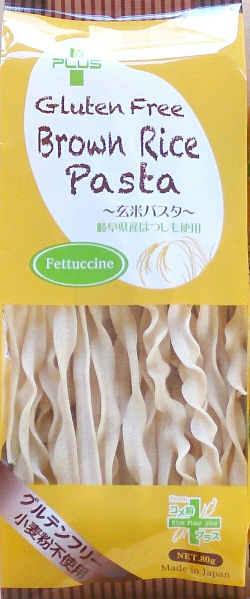 内容表示詳細 商品名 玄米フェットゥッチーネ 内容量 80g 原材料名 うるち米（岐阜県産ハツシモ）、米糠／増粘剤（アルギン酸エステル） 賞味期限 枠外下に記載(製造日より2年、出荷の時点で何日か経過しております) 保存方法 直射日光・高温、多湿をさけて保存してください。 栄養分析表 100gあたり エネルギー：352kcal たんぱく質：6.8g 脂質：2.9g 炭水化物：74.6g 食塩相当量：0.0g 製造業者 農業生産法人 PLUS株式会社 〒501-3954 岐阜県関市千疋818−1 ※天然海藻由来のアルギン酸エステルは、BSEや遺伝子組換え、残留農薬、食物アレルギー等の影響のない安全な物質です。　