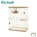 木製お掃除簡単キャットサークル Sリッチェル リッチェル Richell